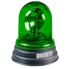 Изображение ЛАМПА ВРАЩАЮЩ. 230В ЗЕЛЕНАЯ - XVR1M03