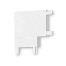 Изображение Коннектор угловой для накладного шинопровода Magnetic Ultra Slim GV1113 WH белый угловой коннектор для накладного шинопровода 36*36*6