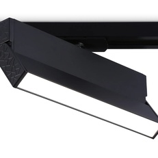 Изображение Трековый однофазный светодиодный светильник GL6808 BK черный LED 12W 4200K 230*22*87