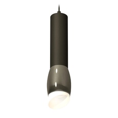 Изображение Комплект подвесного светильника с акрилом XP1123003 DCH/SBK/FR черный хром/черный песок/белый матовый MR16 GU5.3