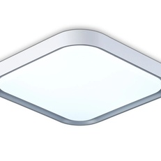 Изображение Потолочный светодиодный светильник FZ1256 WH/GR белый/серый 27W 5000K 350*350*60 (Без ПДУ)