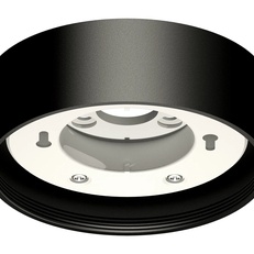 Изображение Корпус светильника накладной C8102 SBK черный песок D85*H35mm GX53