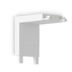 Изображение Коннектор угловой внутренний для накладного шинопровода Magnetic Ultra Slim GV1103 WH белый угловой коннектор внутренний для накладного шинопровода IP20 48V 26*26*26