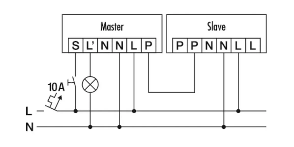 Изображение Датчик присутствия ESYLUX PD-C 360/8 Slave (EP10055379)