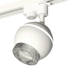 Изображение Комплект трекового однофазного светильника с подсветкой XT1101060 SWH/CL белый песок/прозрачный MR16 GU5.3 LED 3W 4200K (A2520, C1101, N7191)