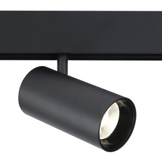 Изображение Светильник светодиодный трековый для шинопровода Magnetic GL3841 BK черный IP20 20W 4200K 48V 24° D67*138