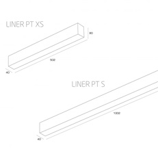 Изображение LINER PT40-S - Линейный трековый светодиодный светильник общего освещения