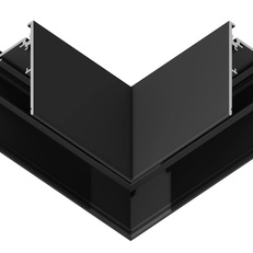 Изображение Коннектор угловой для накладного шинопровода Magnetic GL3372 BK черный коннектор угловой для накладного шинопровода 85*85*H53.7
