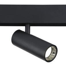 Изображение Светильник светодиодный трековый для шинопровода Magnetic GL3823 BK черный IP20 10W 4200K 48V 24° D47*128