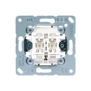 Изображение Механизм переключателя 2-клавишного 10A 250В Eco Profi Deco EP409U Jung