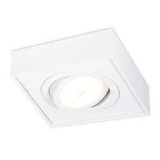 Изображение Точечный поворотный светильник MR16 TN154 WH белый GU5.3 96*96*50