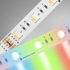 Изображение Светодиодная лента RGB с холодным белым светом GS4403 5050 60Led /10W m/ 24V IP20 RGBW+6500K 5m GS4403 5050 60Led/ 10W m/ 24V IP20 RGBW+6500K/ 5000*10*1.87mm (5 конт.)