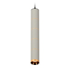 Изображение Комплект подвесного светильника XP6314030 SGR/SBK/PYG серый песок/черный песок/золото желтое полированное MR16 GU5.3
