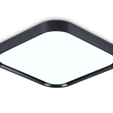 Изображение Потолочный светодиодный светильник FZ1268 BK черный 27W 5000K 350*350*60 (Без ПДУ)