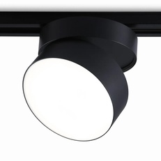 Изображение Трековый однофазный светодиодный светильник GL6879 BK черный LED 16W 4200K D115*90