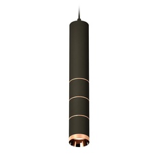 Изображение Комплект подвесного светильника XP6302060 SBK/PPG черный песок/золото розовое полированное MR16 GU5.3
