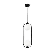 Изображение Подвесной Светильник Hoop Duo Bw By Imperiumloft