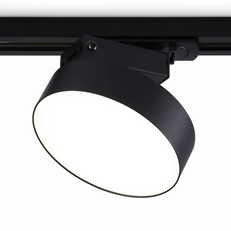 Изображение Трековый однофазный светодиодный светильник GL6842 BK черный LED 15W 4200K D115*80