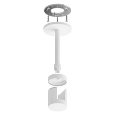 Изображение Крепеж накладной Techno Ring A9221 WH белый D20*100mm
