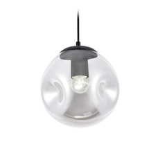 Изображение Подвесной светильник TR3511 BK/SM черный/дымчатый E27 max 40W D200*1200