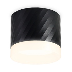 Изображение Накладной точечный светильник GX53 с акрилом TN5355 BK черный GX53 D82*70