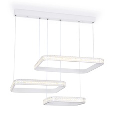 Изображение Подвесной светодиодный светильник с пультом FA6165 WH белый 131W 720*500*900 (ПДУ РАДИО 2.4)