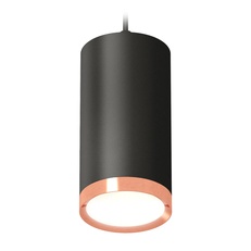 Изображение Комплект подвесного светильника GX53 XP8162014 SBK/PPG черный песок/золото розовое полированное GX53 (A2333, C8162, N8126)