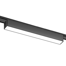 Изображение Светильник светодиодный трековый для шинопровода Magnetic Ultra Slim GV1449 BK черный IP20 10W 4200K 48V 230*26*24