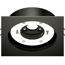 Изображение Корпус светильника встраиваемый C8062 SBK черный песок 110*110*H40mm Out2mm GX53