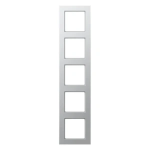 Изображение Рамка на 5 постов A Creation алюминий AC585AL Jung