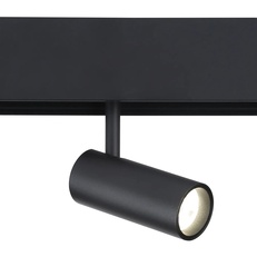 Изображение Светильник светодиодный трековый для шинопровода Magnetic GL3814 BK черный IP20 7W 4200K 48V 24° D35*80