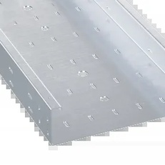 Изображение Перфорированный лоток 80х100x3000, 2 мм, AISI 304
