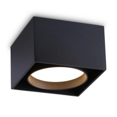 Изображение Накладной точечный светильник GX53 TN70866 BK черный GX53 max 12W 95*95*62
