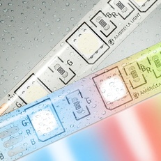Изображение Светодиодная лента RGB Ambrella Light GS2302 5050 60Led /14.4W m/ 12V IP65 RGB 5m GS2302 5050 60Led/ 14.4W m/ 12V IP65 RGB/ 5000*10*2.87mm (4 конт.)