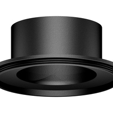 Изображение Коннектор для соединения корпуса светильника D85+D60mm A2106 SBK черный песок D85*H62mm Out60 D85/D60