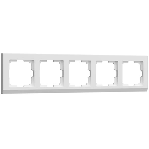 Изображение Рамка на 5 постов (белый) W0051801