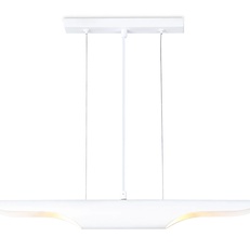 Изображение Светильник подвесной со сменной лампой E27 TN5155/2 WH белый E27/2 max 40W 600*60*1100