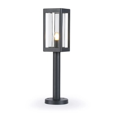 Изображение Уличный ландшафтный светильник ST2414 GR/CL серый/прозрачный IP54 E27 max 40W 110*110*500