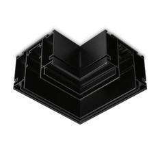 Изображение Коннектор угловой для шинопровода Magnetic 48V в натяжной потолок GL3392 BK черный коннектор угловой для шинопровода Magnetic 48V в натяжной потолок