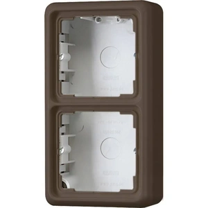 Изображение Коробка двойная для накладного монтажа CD коричневый CD582ABR CD 500