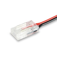 Изображение Соединитель гибкий односторонний для светодиодной ленты COB 12/24V (2 конт.) 150 мм GS7401 (10шт) GS7401 Соединитель гибкий односторонний COB 12/24V (2 конт.) (10шт)
