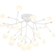 Изображение Потолочная люстра (лампы LED G4 1.5W 4200K в комплекте) TR3011/27 WH/FR белый/матовый G4/27 max 20W D730*430