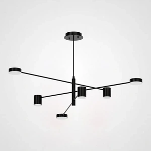 Изображение Люстра Motvikt Black 6 By Imperiumloft