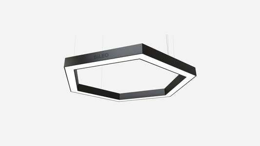 Изображение Светильник интерьерный Светильник SILED HEXAGO 02 PROFILE-520 37 Вт.