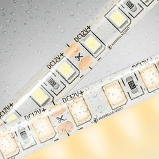 Изображение Светодиодная лента Ambrella Light GS1201 2835 120Led /9.6W m/ 12V IP65 3000K 5m/кратность резки 25mm GS1201 2835 120Led/ 9.6W m/ 12V IP65 3000K/ 5000*8*2.27mm (2 конт.)