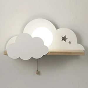 Изображение Бра С Полкой Белое Облако Wall Lamp White Cloud By Imperiumloft