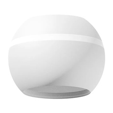 Изображение Корпус светильника накладной для насадок D60/70mm с LED подсветкой C1101 SWH белый песок D100*H80mm MR16 GU5.3 LED 3W 4200K