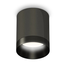 Изображение Комплект накладного светильника XS6303002 DCH/PBK черный хром/черный полированный MR16 GU5.3 (C6303, N6131)