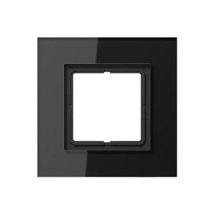 Изображение Рамка на 1 пост LS plus черное стекло LSP981GLSW Jung
