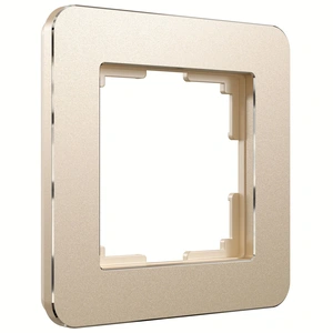 Изображение Рамка на 1 пост Platinum шампань W0012611